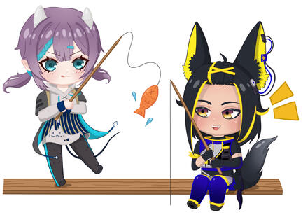 ManakaRei + Kinji Commision